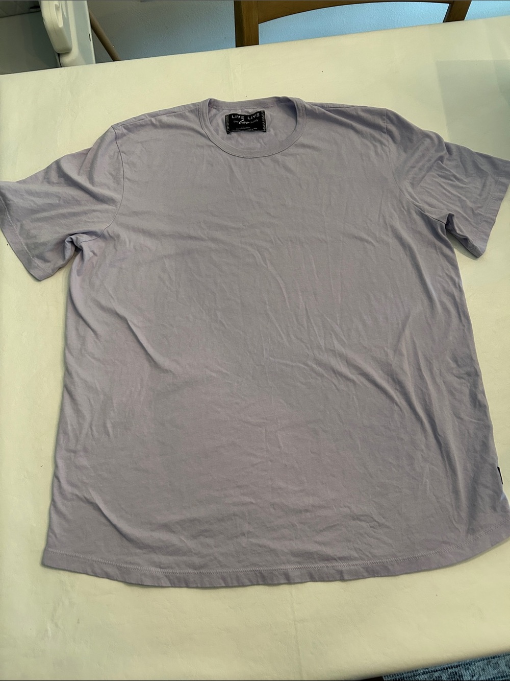 Lavender Crewneck Tee - Men